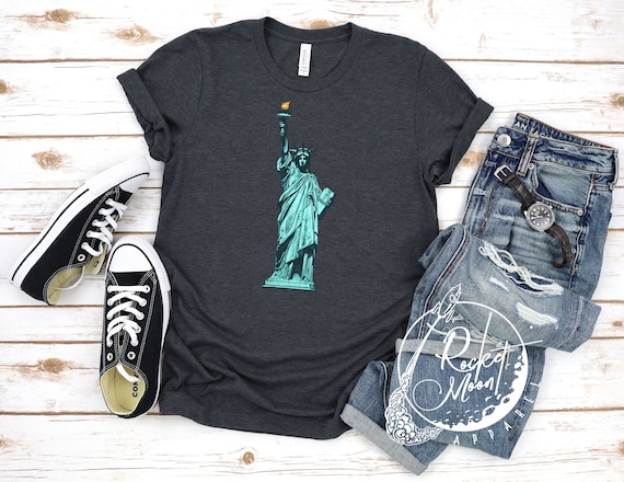 Statue of Liberty Shirt New York City Shirt NYC Gift City | Etsy