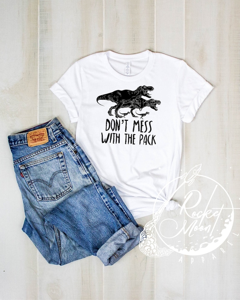 Dinosaur Birthday Shirts Family Coordinating Party Shirts.