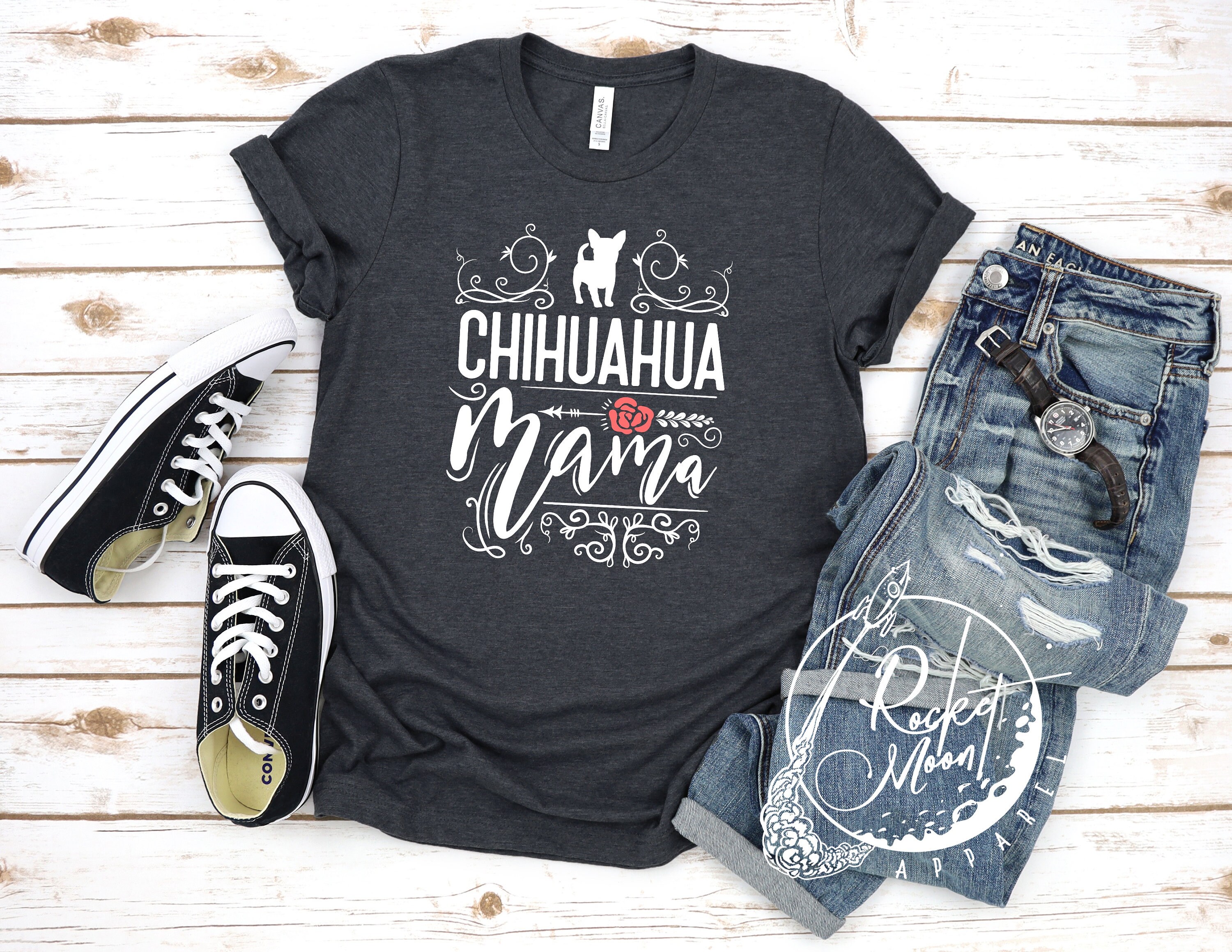 chihuahua mama shirt
