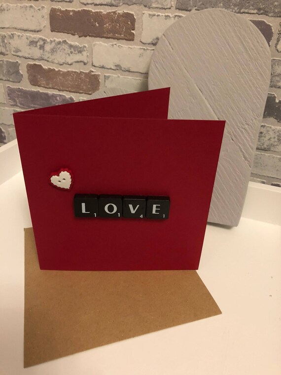 handmade card for girlfriend