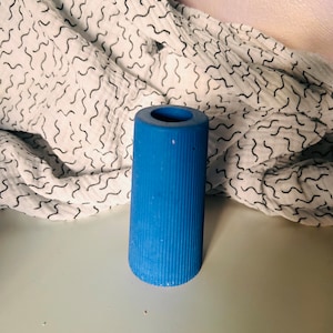 SECONDS jesmonite colourful stem vase