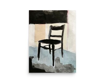 Black chair by Noelle Maline
