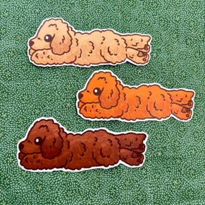 Pudelvalpformade bokmärken bild 1