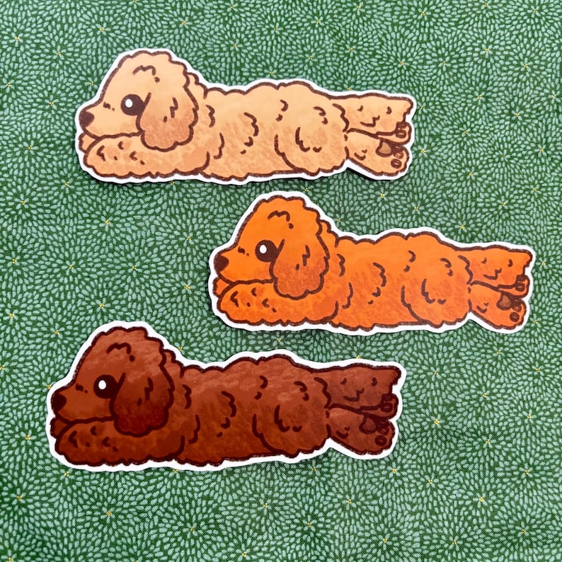 Pudelvalpformade bokmärken bild 1