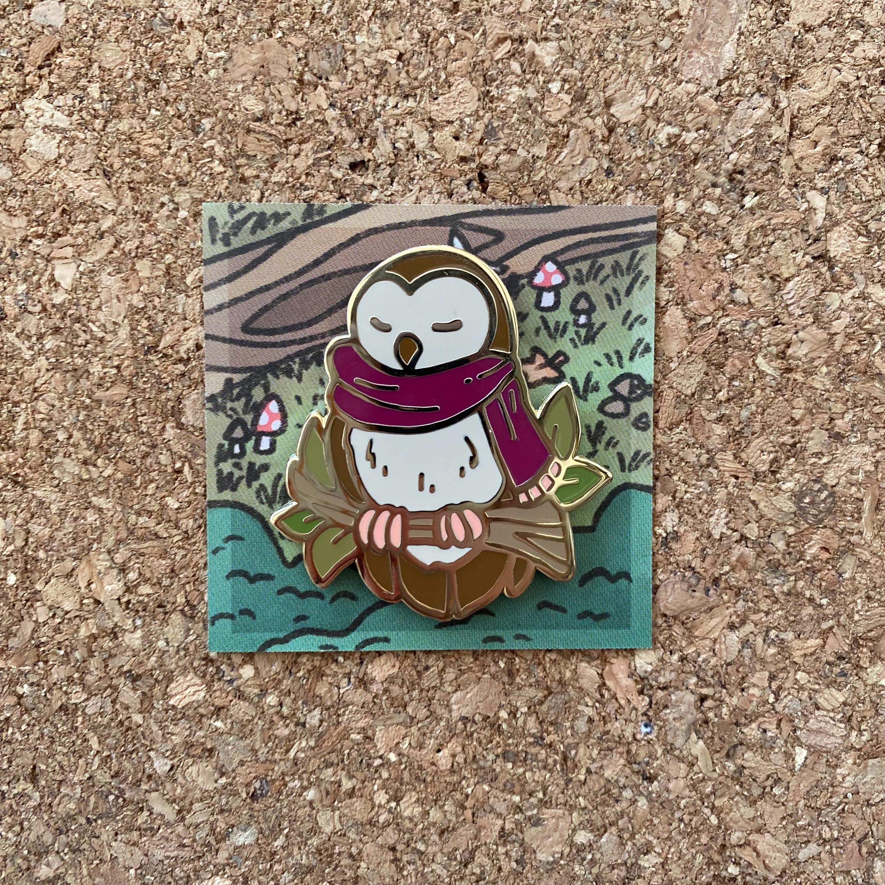 Cosy Woodland Critters - Saw Whet Owl