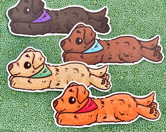 Labradorvalpformade bokmärken