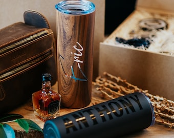 Groomsman Gift: Custom Stainless Steel Tumbler, Personalized Name Cup