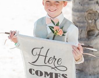 Here Comes The Bride Sign