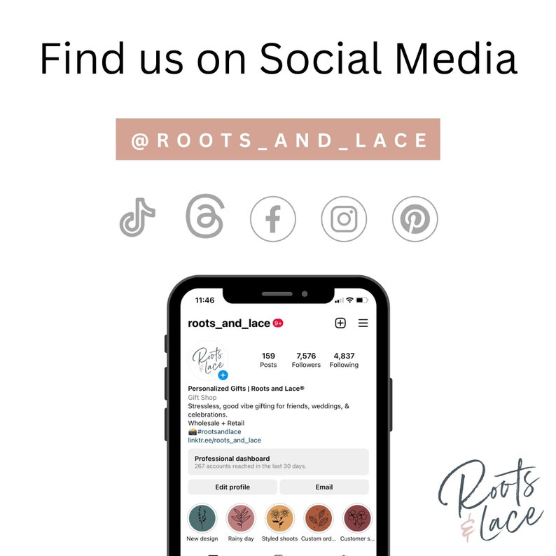 find us on social@root_and_lace