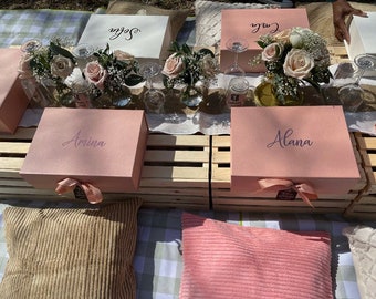 Personalized Bridesmaid Proposal Box: Luxury Keepsake Gift Box