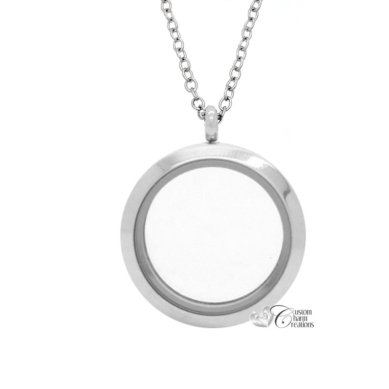 Floating Locket Stainless Steel Magnetic Large 30mm - Etsy