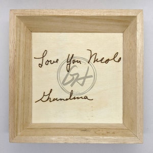 Laser engraved personalized wooden tray