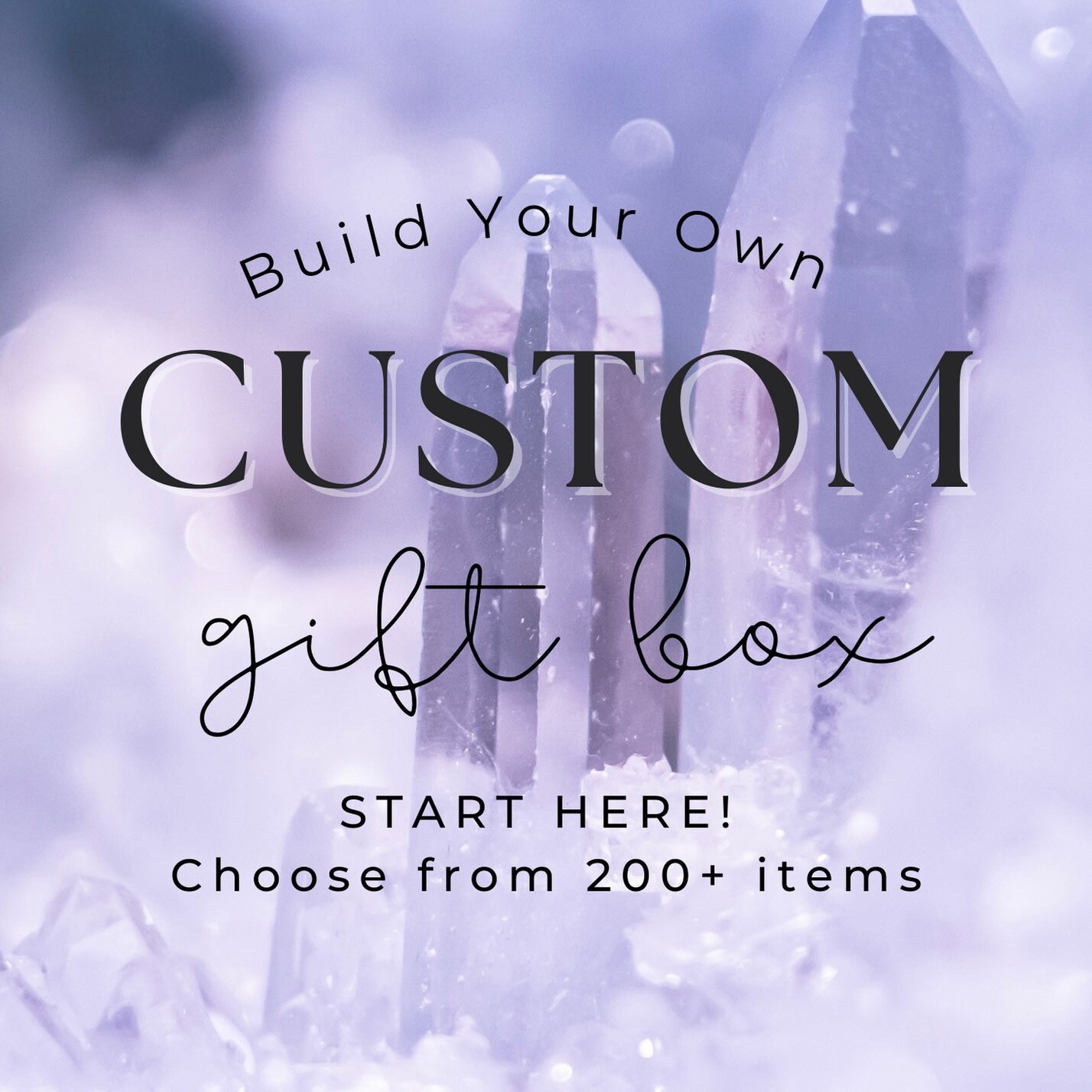 Build Your Own Gift Set / Sending Love and Light, Energy Cleansing, Crystals, Natural Healing, Chakra Balancing, Reiki Charged, Meditation
