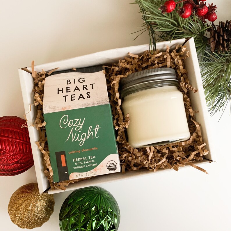 Cozy Gifts / Christmas Gift Box / Tea Lovers Gift / Christmas Etsy