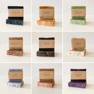 Assorted Soap Bars / Choose Your Soap Bar / Natural Soap / Cold Process Soap / Natural Handmade Soap / Handcrafted Soap Bars / Build A Box