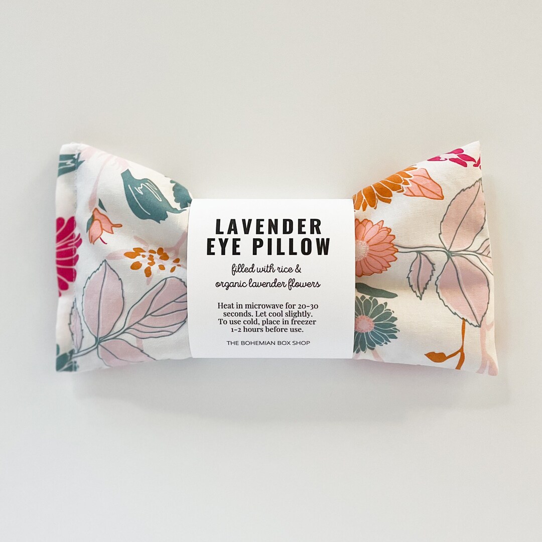 Lavender Eye Pillow / Weighted Eye Pillows / Aromatherapy Eye Etsy