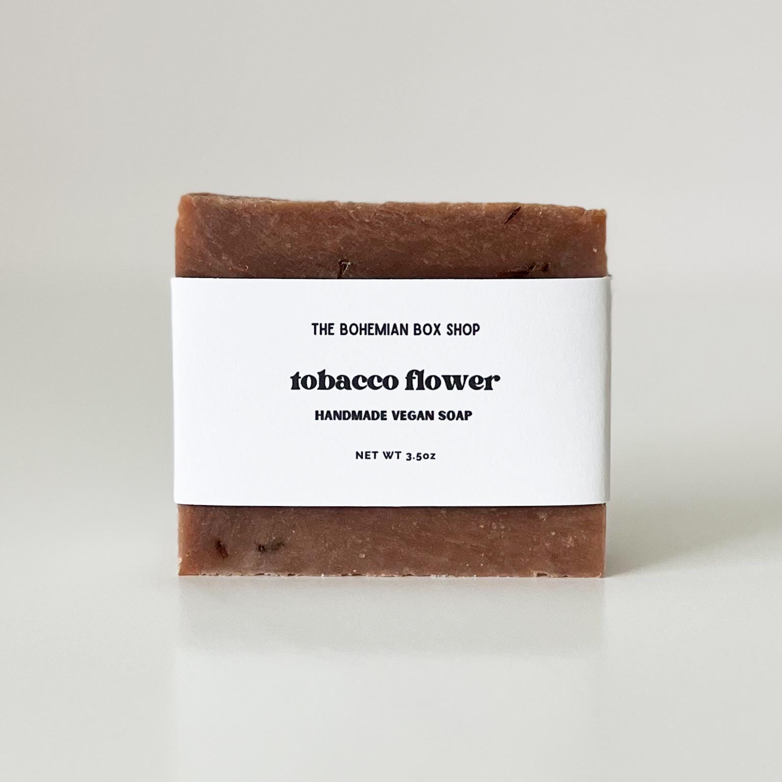 tobacco flower soap Tobacco Flower Soap Bar - Natural Tobacco Soap Bar - Earthy Soap Bar -  Natural Handmade Soap - Cold Process Soap - Spa Gift