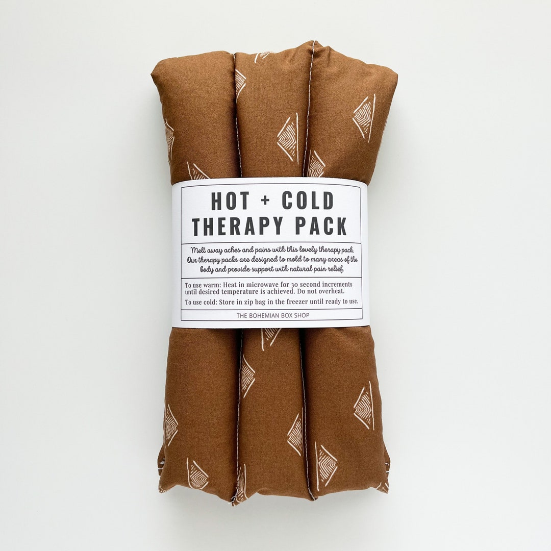 Hot and Cold Therapy Pack / Rice Pack / Neck Wrap / Hot Cold Etsy