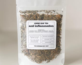 Anti-inflammation Loose Leaf Tea Packet 1oz