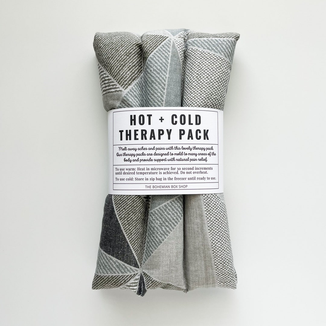 Hot and Cold Therapy Pack / Rice Pack / Neck Wrap / Hot Cold Etsy