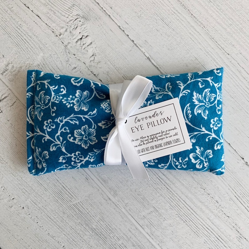 Sale Aromatherapy Eye Pillow Relaxation Gift Lavender Eye Etsy