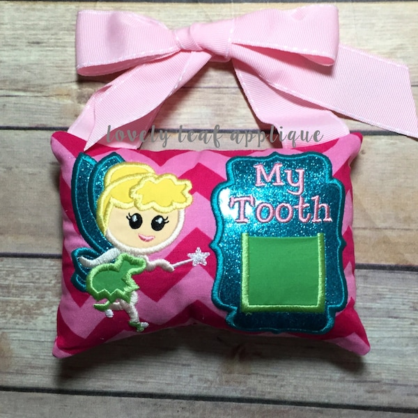 DIGITAL ITEM: Fairy Tooth Pillow ITH Designs