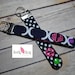 DIGITAL ITEM: ITH Snap Key Chain Wristlet Embroidery Design 4x4 and 5x7 ...