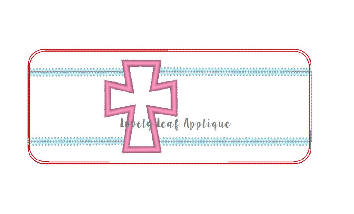 DIGITAL ITEM Cross Mug/cup Wrap comes Blank ITH Embroidery Etsy