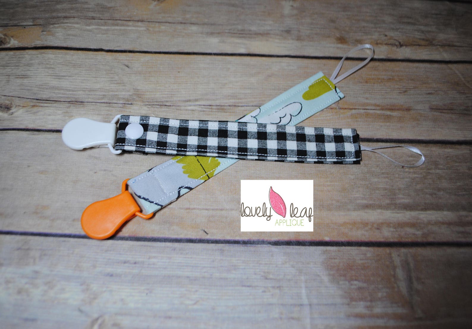 DIGITAL ITEM: ITH Pacifier Clip Embroidery Design 5x7 Hoop - Etsy