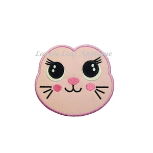DIGITAL ITEM: Bunny Face Applique Design