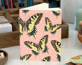 Swallowtail Butterfly Pocket Notebook with 32 Unlined Pages - NB273