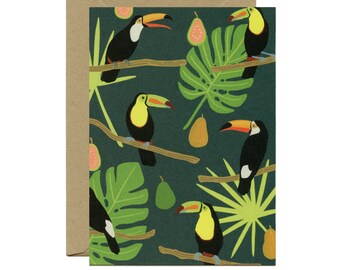Toucans Everyday Just Because Blank Stationery Card - ID: EV131