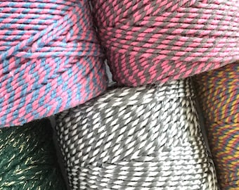 1 roll,Baker's twine,2 PLY bakers twine,twine cord,crafts twine,gift wrapping cord,floral arrangements cord,scrapbooking cord,158