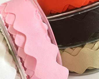 3-30 yds,Ric rac ribbon,grosgrain ribbon,fabric ribbon,ribbon by the yard,craft ribbon,ribbon for bows,scrapbooking ribbon,57