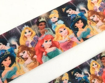 2-50 yds,Princess ribbon,character ribbon,cartoon ribbon,ribbon by the yard,ribbon for bows,craft ribbon,fabric ribbon,ribbon,60
