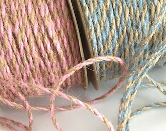 5 yards of 1950s vintage parcel twine: jute, corded paper, or cotton –  shopjunket