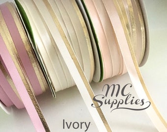 3 yds,Satin ribbon,striped ribbon,craft ribbon,ribbon for bows,ribbon by the yard,scrapbooking ribbon,embellished ribbon,mauve ribbon,47