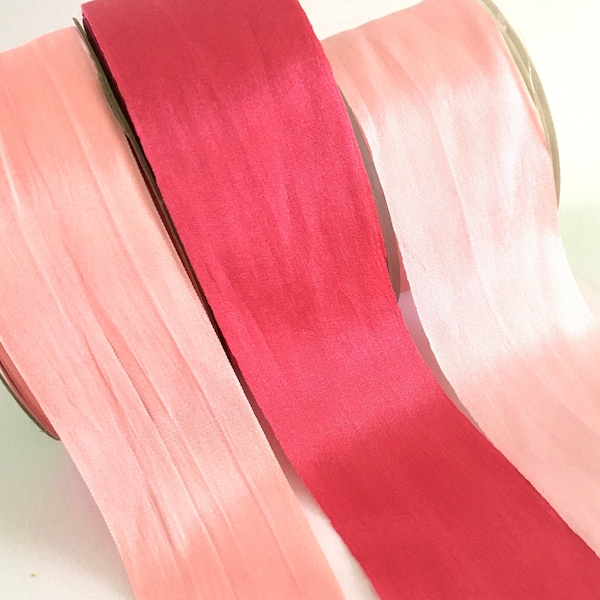 1.25",Silk ribbon,crepe silk ribbon,silk ribbon,hair bows ribbon,crafts ribbon,sewing ribbon,ribbon by the yard,ribbon for bows,11