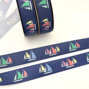 Maritimes Band,Segelband,Segelband,Maritimes Band für Handarbeiten,Band für Schleife,Band Meterware,Band für Haarschleife,Segelband