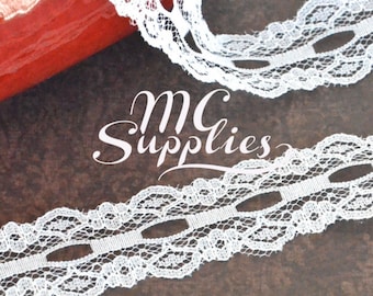 White lace,craft lace,lace for crafts,lace trim,sewing trim,lace by the yard,crafting lace,lace ribbon,craft lace trim,wedding lace trim.