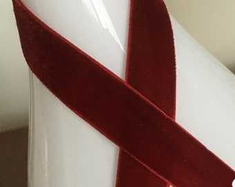 Burgundy ribbon,velvet ribbon,fabric ribbon,ribbon,ribbon for bows,ribbon by the yard,ribbon for hair clips,craft ribbon,sewing ribbon,122
