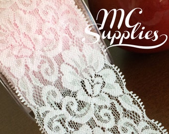 Pink elastic,elastic ribbon,elastic trim,elastic,headband supplies,elastic for headband,DIY headband,elastic by the yard,elastic ribbon,137