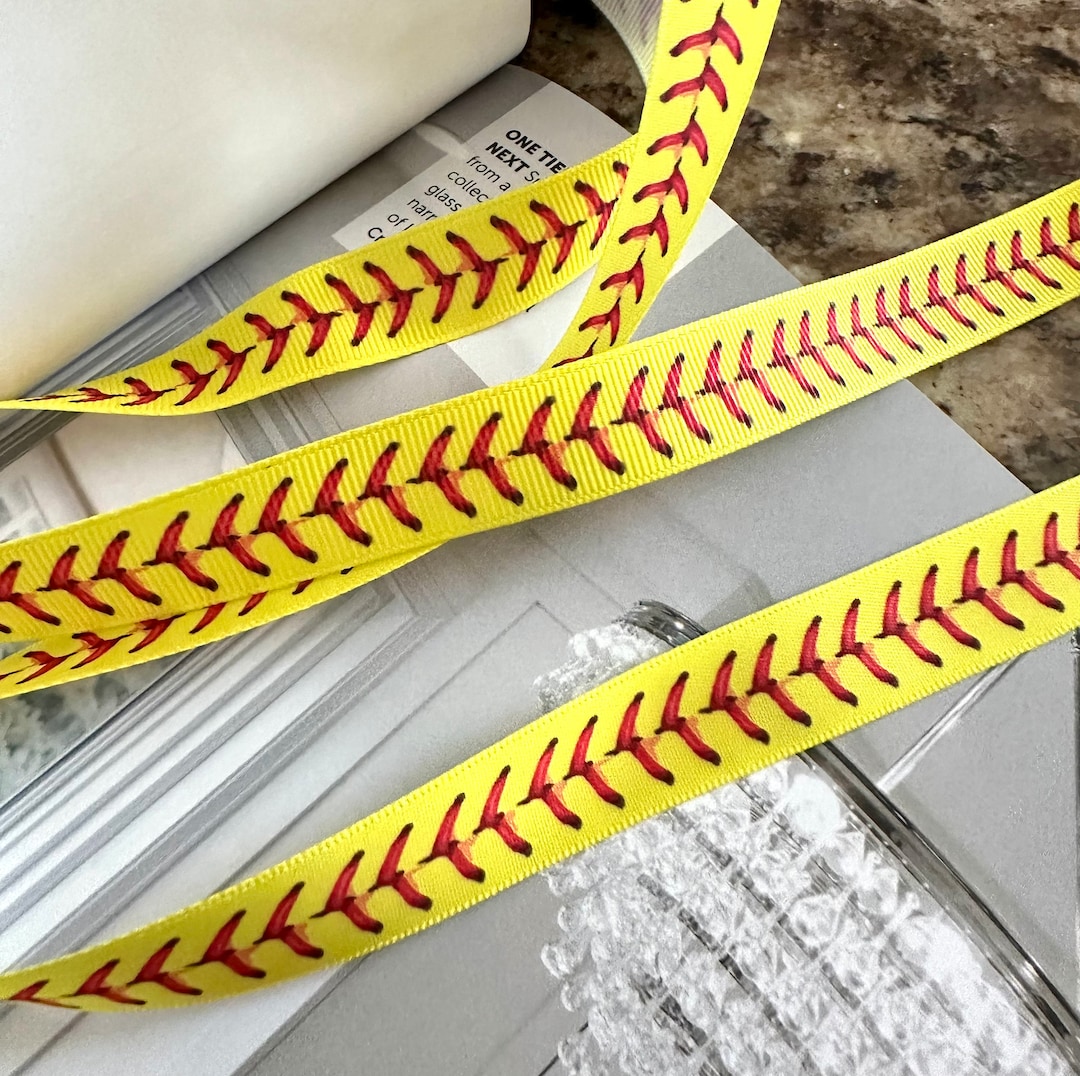 1-10 Yards,baseball Ribbon, Softball Ribbon,sport Ribbon,satin Ribbon ...