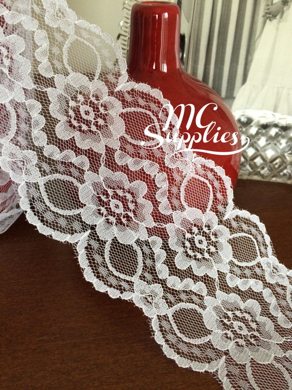 Lace Ribbon wide Ribbon white Lace lace for Craft wedding Lace sewing Lace lace for Bows bridal Lace lace Trim sewing Trim sewing Lace Trim. Etsy UK