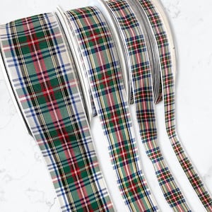 5 à 27 mètres,Ruban tartan,Ruban scotties,Ruban d'intendant,ruban à carreaux,ruban de vacances,Ruban de Noël,ruban de scrapbooking,ruban pour noeuds,95