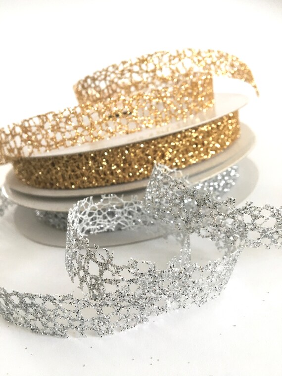 Rose Gold Mesh Ribbon,net Ribbon,craft Ribbon,ribbon for