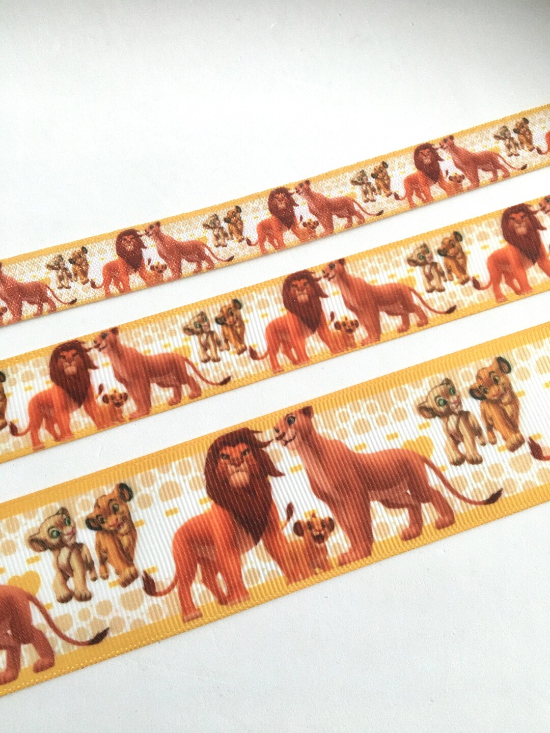 250 Yds,simba Ribbon,the Lion King Ribbon,lion Ribbon,grosgrain Ribbon