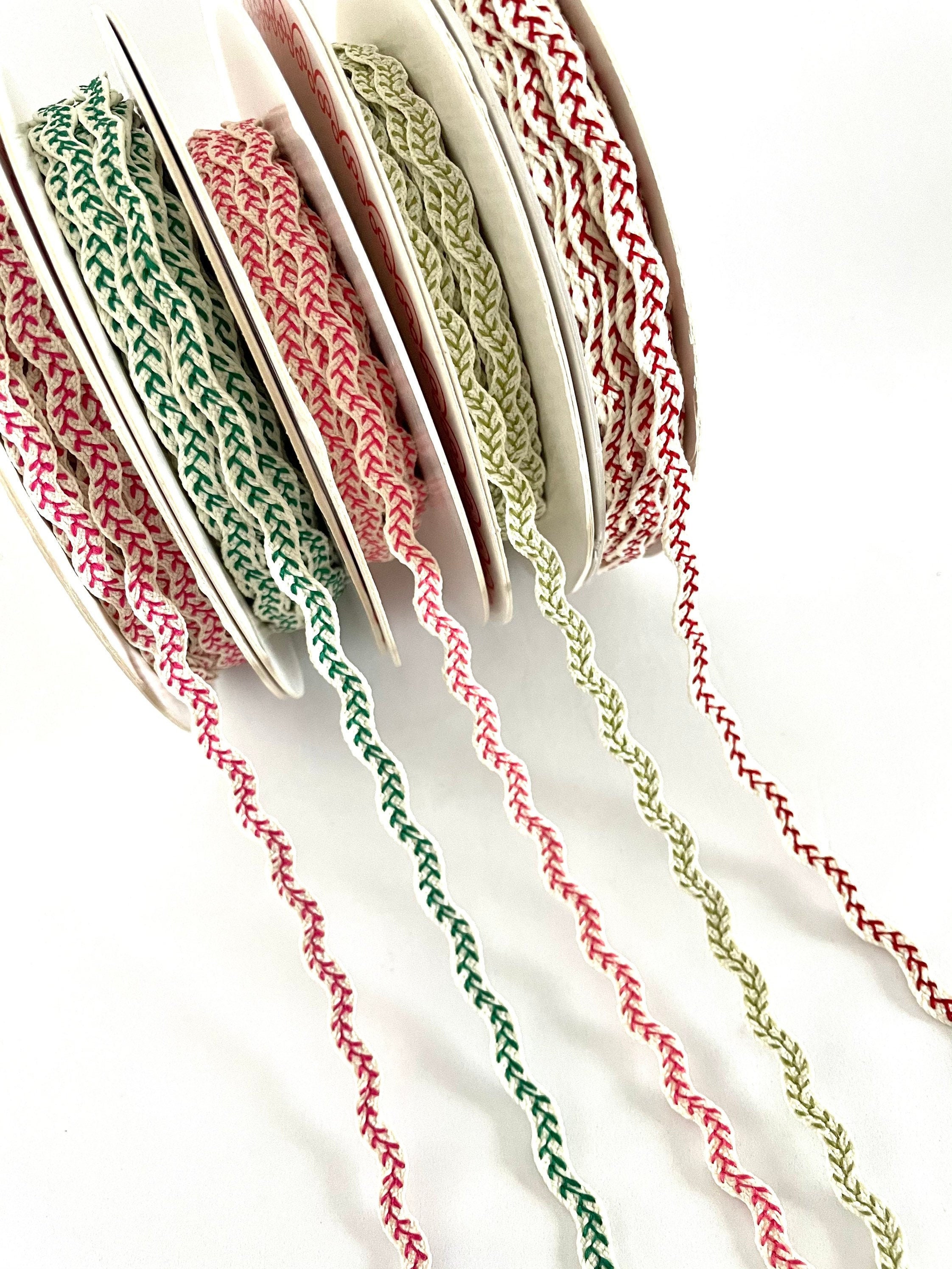 2-25 Ydslinen Ric Rac Ribbonric Rac Trimcraft Ribbonlinen - Etsy