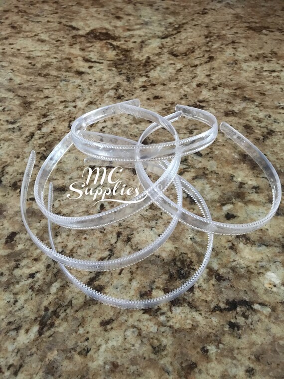 5 Pcsblank Headbandsplastic Headbandtoddler Headbandwomen Etsy