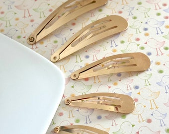 10 pcs,Gold snap clips,snap clips,snap clip,big snap clip,baby snaps clips,metal snap clips,painted snap clips,metal snap clips